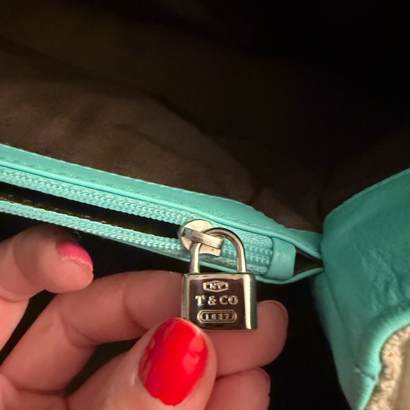 Tiffany & Co. Tote Bag in Aqua and Beige - Picture 8 of 10